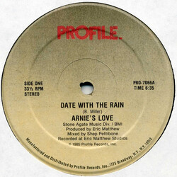Arnie's Love Date With The Rain USED VINYL 12INCH 33 S RPM