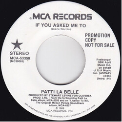 Patti LaBelle If You Asked Me To USED VINYL 7INCH 45 RPM PROMO
