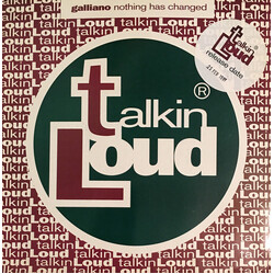 Galliano Nothing Has Changed USED VINYL 12INCH PROMO