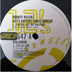 Bounty Killer / Nitty Kutchie / Angel Doolas / Ninjaman You've Got Me Waiting / Zoo Bi Loo USED VINYL 12INCH