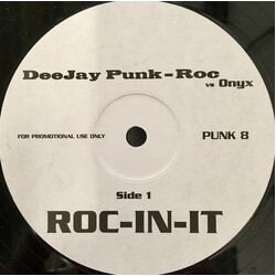Deejay Punk-Roc / Onyx ROC-IN-IT USED VINYL 12INCH PROMO