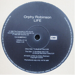 Orphy Robinson Life USED VINYL 12INCH PROMO