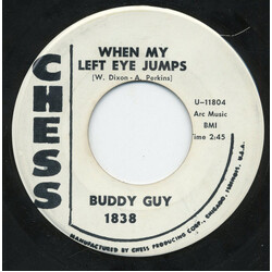 Buddy Guy When My Left Eye Jumps / The Treasure Untold USED VINYL 7INCH 45 RPM SINGLE PROMO