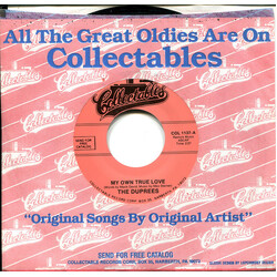 The Duprees My Own True Love / Ginny Vinyl 7" USED