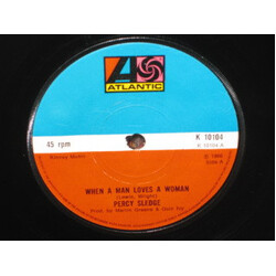 Percy Sledge When A Man Loves A Woman USED VINYL 7INCH 45 RPM SINGLE REISSUE