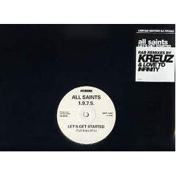 All Saints 1.9.7.5. Let's Get Started VINYL 12" USED