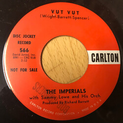 The Imperials Vut Vut / Faithfully Yours USED VINYL 7INCH 45 RPM PROMO