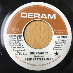 The Keef Hartley Band Roundabout USED VINYL 7INCH 45 RPM SINGLE PROMO
