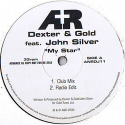 Dexter & Gold / John Silver My Star VINYL 12" USED