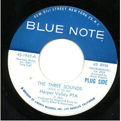 The Three Sounds Harper Valley PTA / Elegant Soul USED VINYL 7INCH 45 RPM SINGLE PROMO