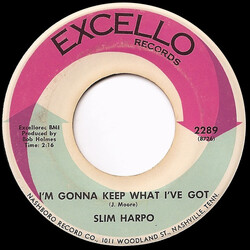 Slim Harpo I'm Gonna Keep What I've Got VINYL 7" USED