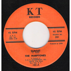 The Harptones Sunset / I Gotta Have Your Love USED VINYL 7INCH 45 RPM