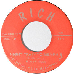 Bobby Hebb Night Train To Memphis / You Gotta Go USED VINYL 7INCH 45 RPM SINGLE