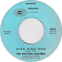 The Rhythm Masters (6) Diga Diga Doo / Little Lisa USED VINYL 45 RPM 7INCH