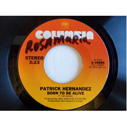 Patrick Hernandez Born To Be Alive USED VINYL 7INCH 45 RPM SINGLE STYRENE