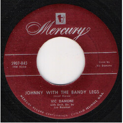 Vic Damone Johnny With The Bandy Legs / Nina Never New USED VINYL 7INCH 45 RPM