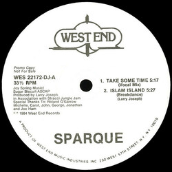 Sparque Take Some Time VINYL 12" USED