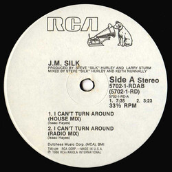 J.M. Silk I Can't Turn Around USED VINYL 12INCH 33 S RPM PROMO