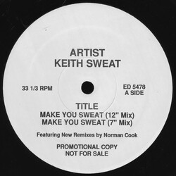 Keith Sweat Make You Sweat (Norman Cook Mixes) VINYL 12" USED