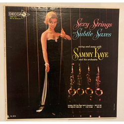 Sammy Kaye And His Orchestra Sexy Strings And Subtle Saxes Vinyl LP USED