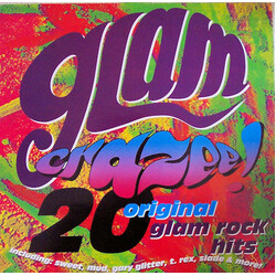 Various Glam Crazee! - 20 Original Glam Rock Hits Vinyl LP USED
