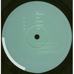 ADJ The Raw EP USED VINYL 12INCH 33 S RPM EP