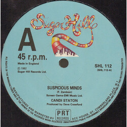 Candi Staton Suspicious Minds / Let's Love And Be Free USED VINYL 12INCH 45 RPM