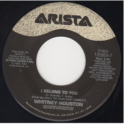 Whitney Houston I Belong To You USED VINYL 7INCH SINGLE