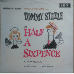 Tommy Steele Half A Sixpence Vinyl LP USED