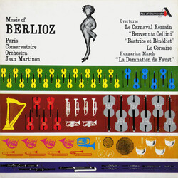 Hector Berlioz / Orchestre De La Société Des Concerts Du Conservatoire / Jean Martinon Music Of Berlioz Vinyl LP USED
