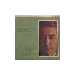 Jean Sibelius / Philharmonia Orchestra / Herbert von Karajan Symphony No. 5 In E Flat Major Op. 82 / Finlandia Vinyl LP USED