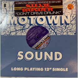 Stevie Wonder Don't Drive Drunk Vinyl 12" USED