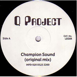 Q Project Champion Sound / Night Moves VINYL 12" USED