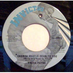 Freda Payne Cherish What Is Dear To You (While It's Near To You) / The World Don't Owe You A Thing Vinyl 7" USED