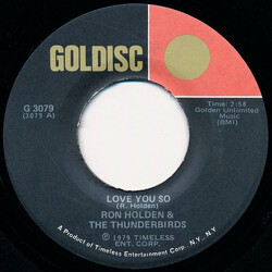 Ron Holden / The Thunderbirds (3) / The Olympics Love You So / Western Movies USED VINYL 7INCH 45 RPM