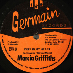 Marcia Griffiths Deep In My Heart USED VINYL 12INCH 45 RPM
