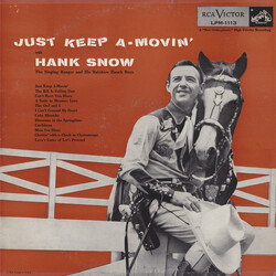 Hank Snow / The Rainbow Ranch Boys Just Keep A-Movin' Vinyl LP USED