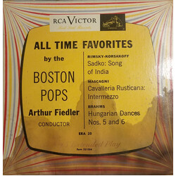 The Boston Pops Orchestra All Time Favorites USED VINYL 7INCH 45 RPM EP MONO