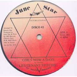 Lieutenant Stitchie / Malibu (6) Girls Now A Days / Dream Lover USED VINYL 12INCH