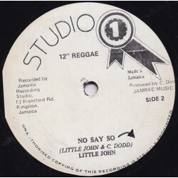 Carlton Livingston / Roland Alphonso / The Soul Vendors Jam It Up / Arena Special USED VINYL 12INCH 45 RPM MISPRINT