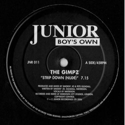 The Gimpz Strip Down (Nude) USED VINYL 12INCH