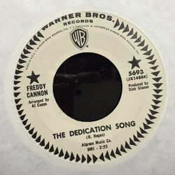Freddy Cannon The Dedication Song / Come On, Come On Vinyl 7" USED