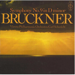 Anton Bruckner / Wiener Philharmoniker / Carl Schuricht Symphony No. 9 In D Minor Vinyl LP USED