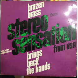 Henry Jerome And His Orchestra Brazen Brass Brings Back The Bands! Vinyl LP USED