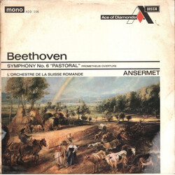 Ludwig van Beethoven / L'Orchestre De La Suisse Romande / Ernest Ansermet Symphony No. 6 "Pastoral" / Prometheus Overture Vinyl LP USED