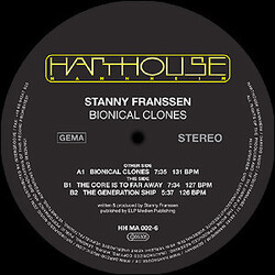 Stanny Franssen Bionical Clones USED VINYL 12INCH