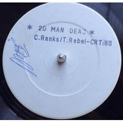 Cutty Ranks / Tony Rebel / Shaggy Wonder 20 Man Dead  / Truck Back USED VINYL 12INCH 45 RPM WHITE LABEL