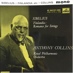 Jean Sibelius Finlandia / Romance For Strings USED VINYL 7INCH 45 RPM EP