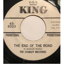 The Stanley Brothers The End Of The Road/Pray For The Boys USED VINYL 7INCH 45 RPM SINGLE PROMO