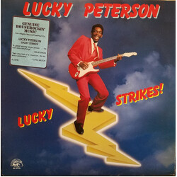 Lucky Peterson Lucky Strikes Vinyl LP USED